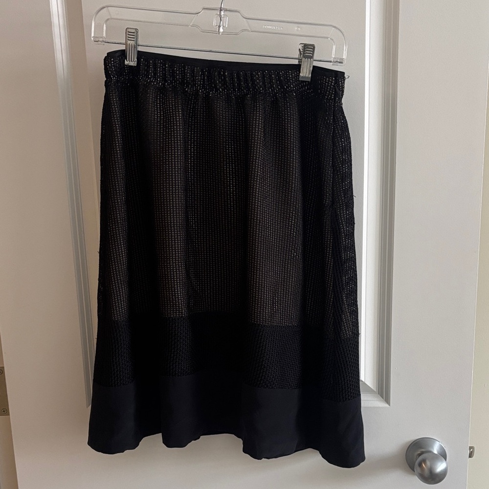 Chic Black A-Line Women's Skirt